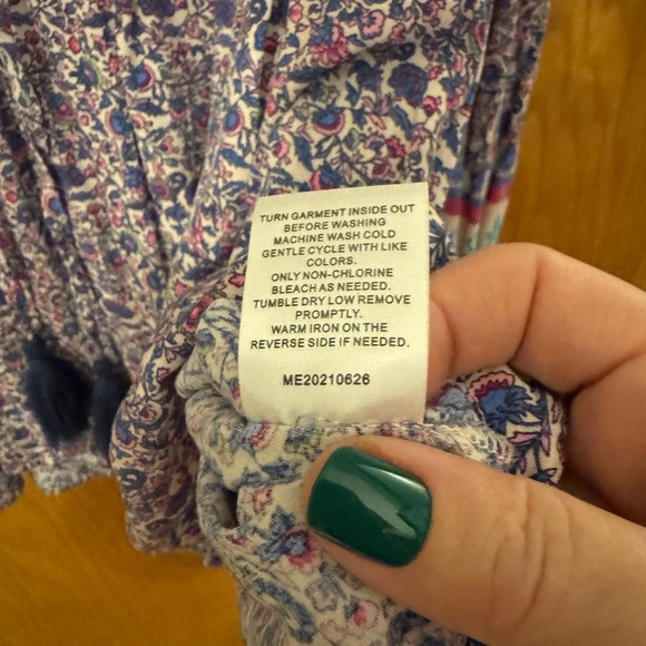 Multicolor Bohemian Women's Top - Picture 5 of 5